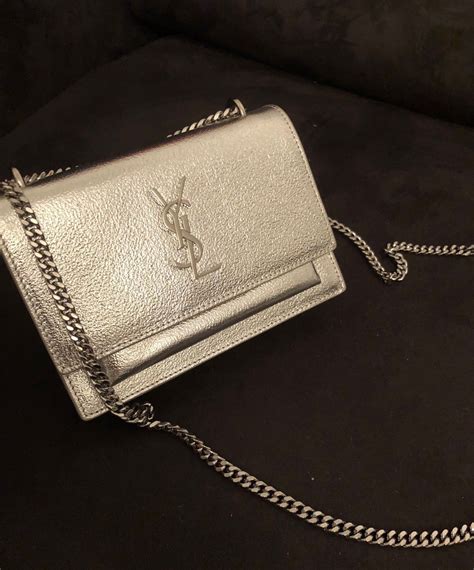 silver bag ysl|ysl bag outlet.